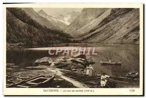 Cartes postales Cauterets Le Lac De Gaube