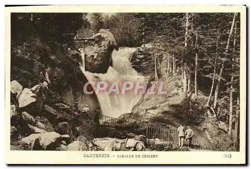 Cartes postales Cauterets Cascade De Cerisey