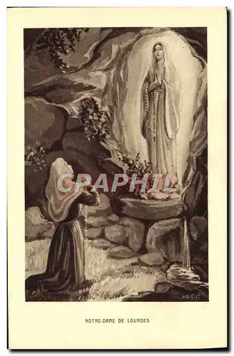 Cartes postales Notre Dame De Lourdes