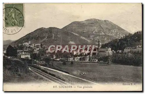 Cartes postales Lourdes Vue Generale