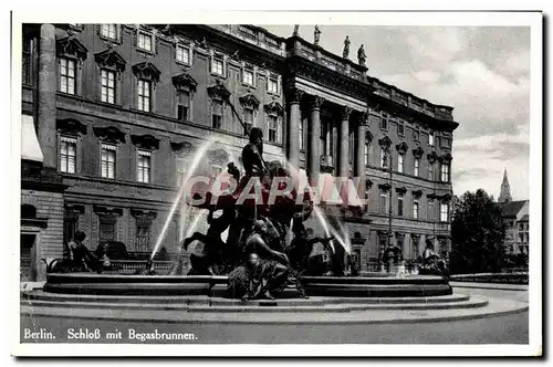 Cartes postales Berlin Schloss mit Begasbrunnen