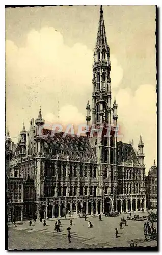 Cartes postales Bruxelles Hotel de ville