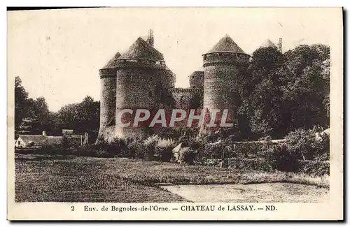 Cartes postales Environs de Bagnoles de l&#39Orne Chateau de Lassay