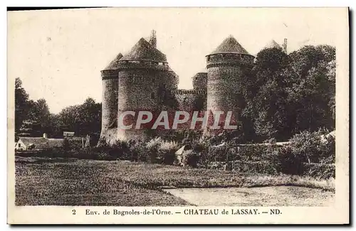 Cartes postales Environs de Bagnoles de l'Orne Chateau de Lassay