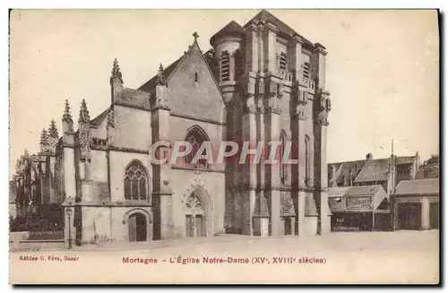 Cartes postales Mortagne L'Eglise Notre Dame