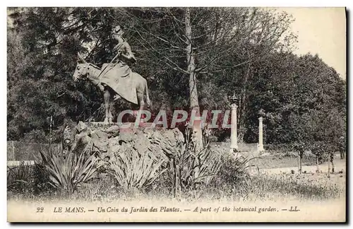 Cartes postales Le Mans Un Coin du Jardin des Plantes