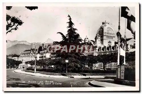 Cartes postales Evian les Bains et le dent d&#39Oche