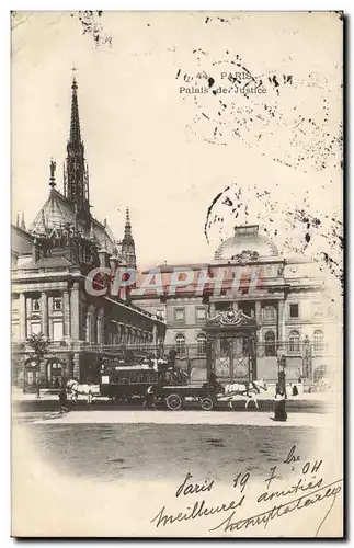 Cartes postales Paris Palais de justice