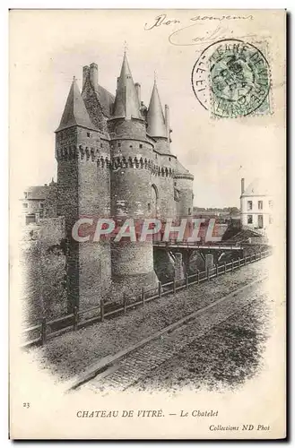 Cartes postales Chateau De Vitre le Chatelet