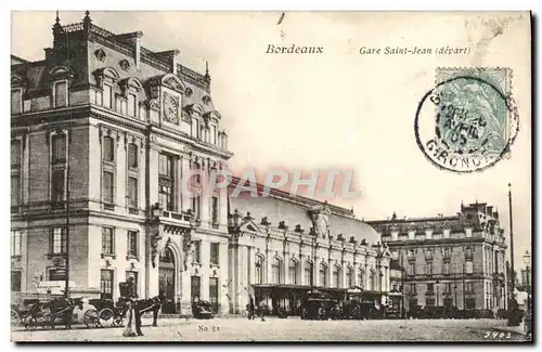 Cartes postales Bordeaux Gare Saint Jean