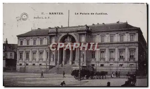 Cartes postales Nantes Le Palais de Justice