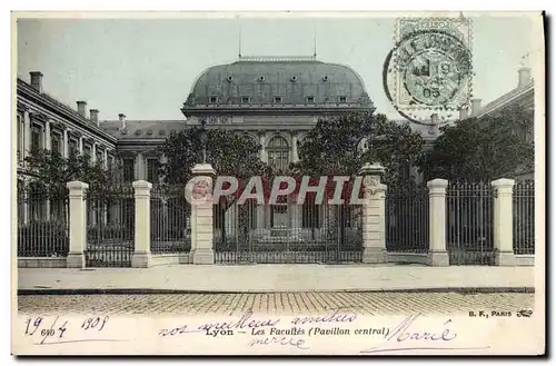 Cartes postales Lyon Les Facultes Pavillon Central