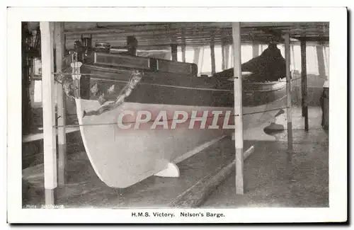 Ansichtskarte AK HMS Victory Nelson&#39s barge