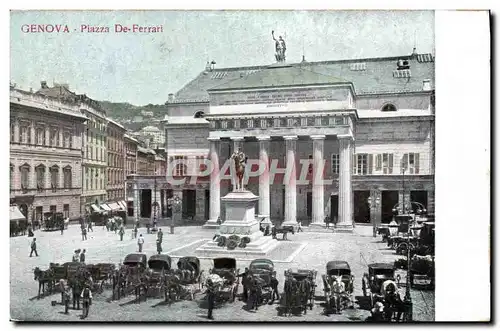 Cartes postales Genova Piazza De Ferrari