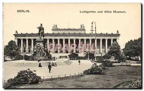 Cartes postales Berlin Lustgarten und altes Museum