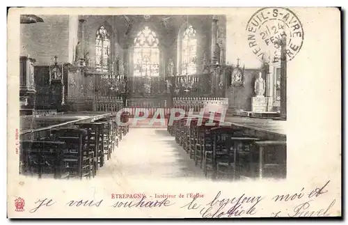 Cartes postales Etrepagny Interieur de L'Eglise