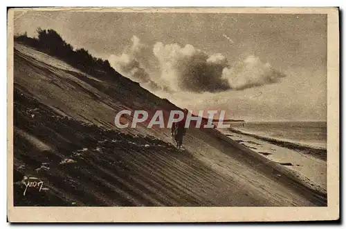 Ansichtskarte AK Cote d&#39Argent Les dunes du Pilat Pentes du Sabloney