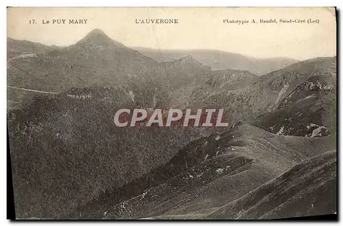 Cartes postales L&#39Auvergne Le Puy Mary