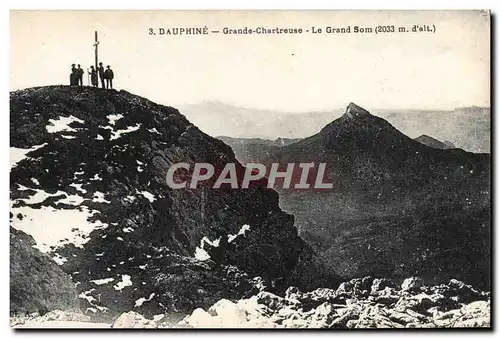 Cartes postales Dauphine Grande Chartreuse Le Grand Som