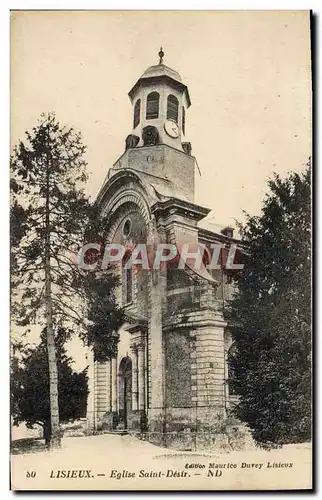 Cartes postales Lisieux Eglise Saint Desir