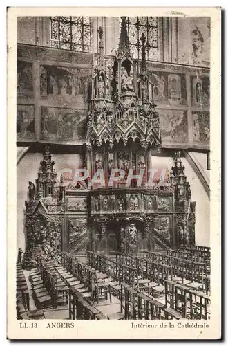 Cartes postales Angers Interieur de la Cathedrale