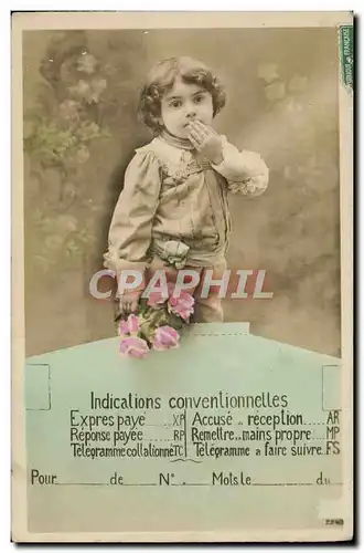 Cartes postales Fantaisie Enfant