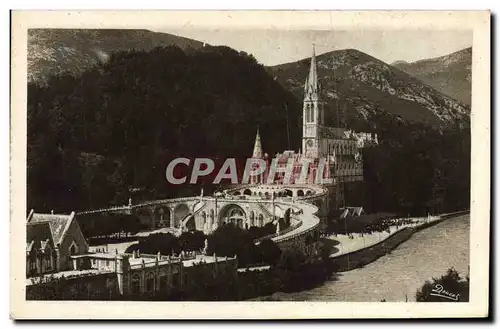 Cartes postales Lourdes La Basilique