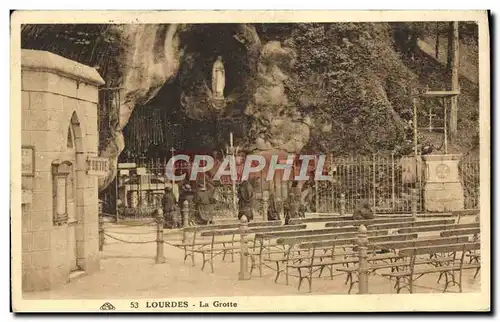 Cartes postales Lourdes La Grotte