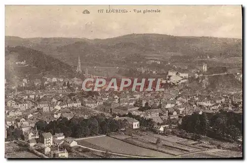 Cartes postales Lourdes Vue Generale