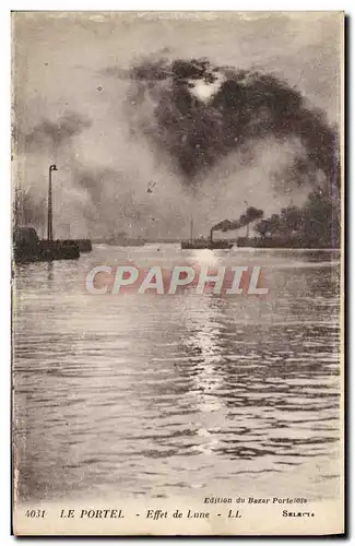 Cartes postales Le Portel Effet de Lune