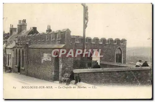 Ansichtskarte AK Boulogne Sur Mer La Chapelle des Marins Enfants