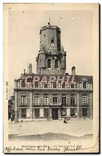 Cartes postales Boulogne Sur Mer La Maririe et le beffroi