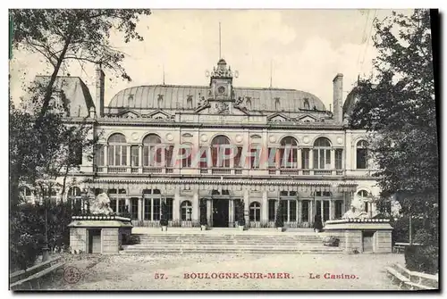 Cartes postales Boulogne Sur Mer Le casino