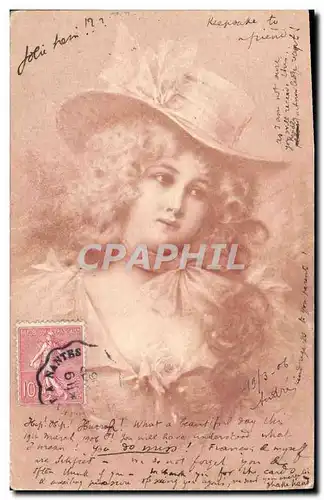 Cartes postales Fantaisie Femme