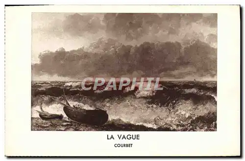 Ansichtskarte AK La Vague Courbet