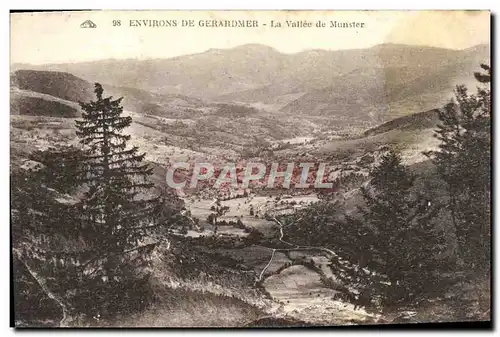 Cartes postales Environs De Gerardmer La Vallee de Munster