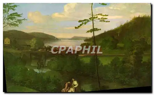 Ansichtskarte AK View from Apple Hill Samuel Morse New York