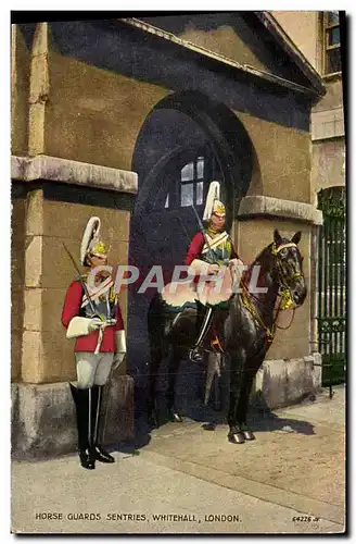 Cartes postales Horse Guards Sentries Whitehall London