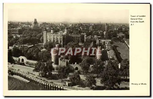 Cartes postales London Tower of General View From the South