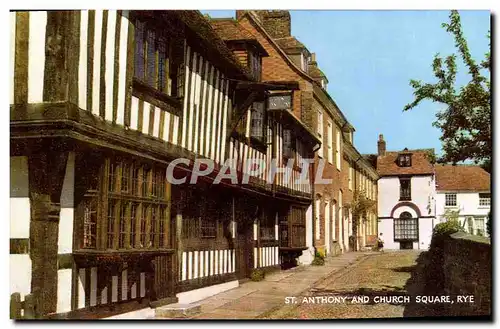 Moderne Karte St Anthony And Church Square Rye