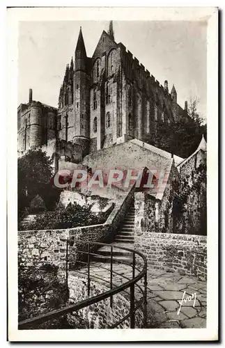 Cartes postales moderne Mont Saint Michel La Merveille Vue de la Tour Nord