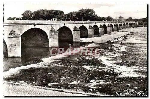 Moderne Karte Nevers Les Bords de la Loire