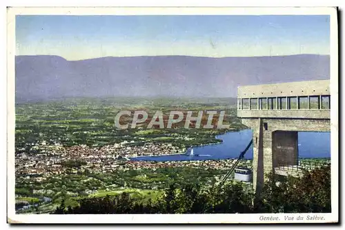 Cartes postales moderne Geneve Vue du Saleve