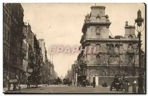 Cartes postales London Pall Mall Looking East