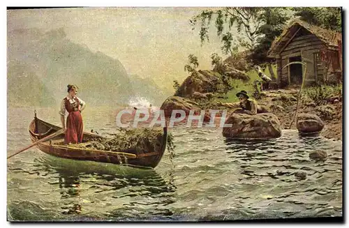 Cartes postales Dahl le salut de l&#39amour