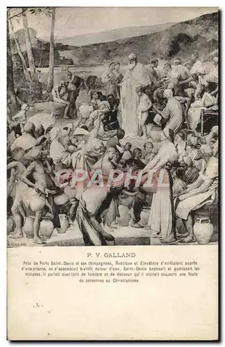 Cartes postales Galland Pres de Paris Saint Denis et Ses Compagnons