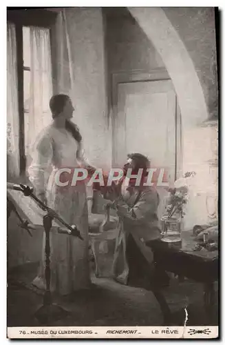 Cartes postales Musee Du Luxembourg Richemont le reve