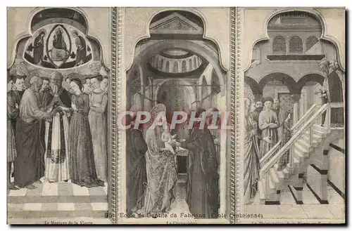 Cartes postales Ecole de Gentille da Fabriana