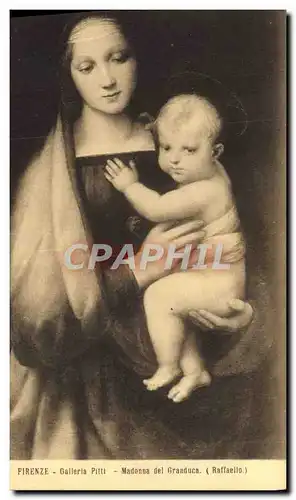 Ansichtskarte AK Firenze Galleria Pitti Madonna dei Granduca Raffaello