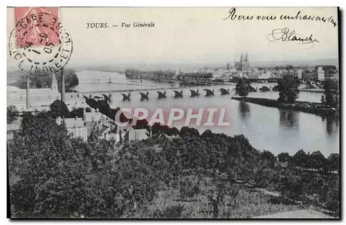 Cartes postales Tours Vue Generale